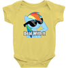 deal with it Baby Bodysuit