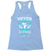 autism dad Racerback Tank