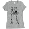 at st Ladies Fitted T-Shirt