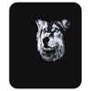 round neck dog wolf Mousepad