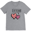 i love you mom V-Neck Tee