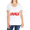 Martinez Twins savage Ladies Curvy T-Shirt