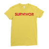 survivor 3 Ladies Fitted T-Shirt