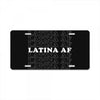 Latina Af License Plate