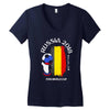 belgium national team youth 2018 fifa world cup Women's V-Neck T-Shirt