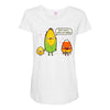so corny Maternity Scoop Neck T-shirt