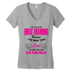 I&rsquo;m Called Great Grandma Because I&rsquo;m Way Too Cool To Be Called Gra Women's V-Neck T-Shirt