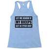 my biceps Racerback Tank