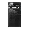 rules for dating my niece iPhone 7 Case