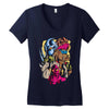 mean team Women's V-Neck T-Shirt