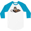indiana mouse 3/4 Sleeve Shirt