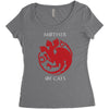 mother of cats Women's Triblend Scoop T-shirt