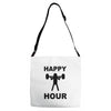 happy hour Adjustable Strap Totes