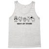 space are friends black Tank Top