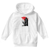 the king and the white wol Youth Hoodie
