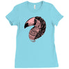 guacamaya bird amazonas wings Ladies Fitted T-Shirt