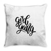girl gang 2 Throw Pillow