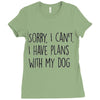SORRY, I CAN'T. Ladies Fitted T-Shirt