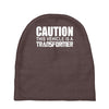 caution this vehicle Baby Beanies