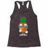 pineapple summer Racerback Tank