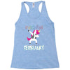 Born Unicorns-Born February Racerback Tank