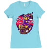 gugu rider Ladies Fitted T-Shirt