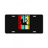 yoga cat License Plate