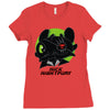 nick night fury Ladies Fitted T-Shirt