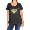 delicious noodle Ladies Curvy T-Shirt