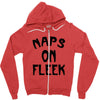 naps on fleek girls Zipper Hoodie
