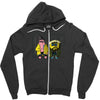 pat and silent bob Zipper Hoodie