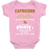 Capricorn Hated By Many Wanted By Plenty Disliked By Some Confronted B Baby Onesie