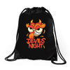 devils night Drawstring Bags