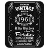 Premium Vintage Made In 1961 Mousepad