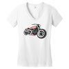 motorcycle Women's V-Neck T-Shirt