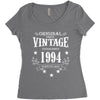 original parts vintage established 1994 perfectly aged Women's Triblend Scoop T-shirt