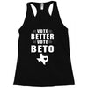 vote beto Racerback Tank
