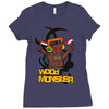 wood monster Ladies Fitted T-Shirt
