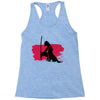 Wolf And Lady Racerback Tank