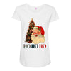 vintage santa christmas Maternity Scoop Neck T-shirt