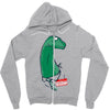 my name is apatosaurus Zipper Hoodie