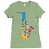 sax addict saxophone Ladies Fitted T-Shirt