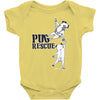 pug rescue Baby Bodysuit