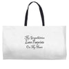 grandkitties pawprints Weekender Totes