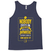 nobody exists on purpose Tank Top