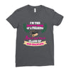 awesome glass of 2018 Ladies Fitted T-Shirt