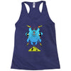 demon squid god Racerback Tank