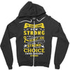 Ewing Sarcoma Awareness Zipper Hoodie
