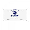 drunk as a skunk License Plate