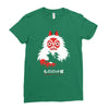 spirit mask Ladies Fitted T-Shirt